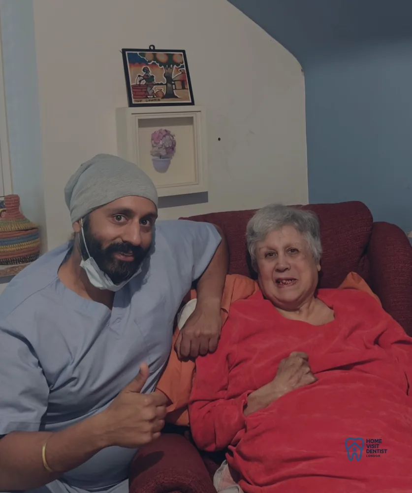Home visit dentist in London — a real dentist and nurse at your door